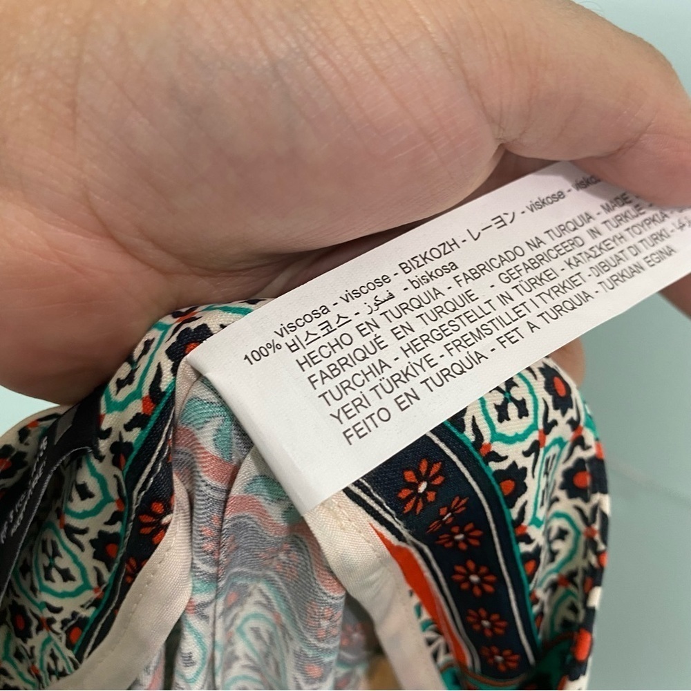 Zara Multicolor Patterned Jacket NWT - image 11